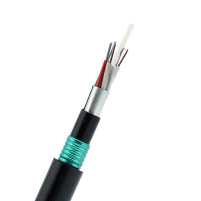 China Anti Interference Indoor Fiber Optic Cable PVC Jacket Simplex GYFTA 53 Core for sale