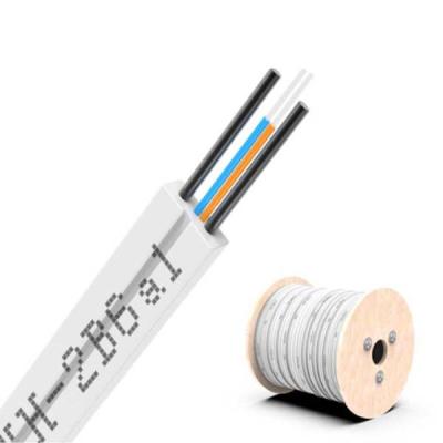 Cina GJXH-2B6 PVC dell'interno/LSZH del cavo a fibre ottiche del cavo flessibile FTTH in vendita