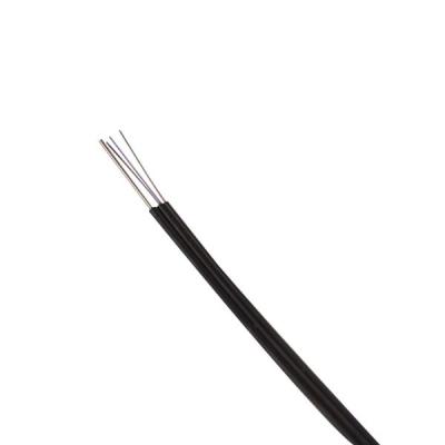 China 2 Core KFRP GJYXCH  Black FTTH Fiber Optic Cable For Promotion for sale