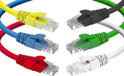 Китай Телекоммуникации 0.51mm кабеля сети гигабита гибкого провода Cat5e меди RJ45 F/UTP продается