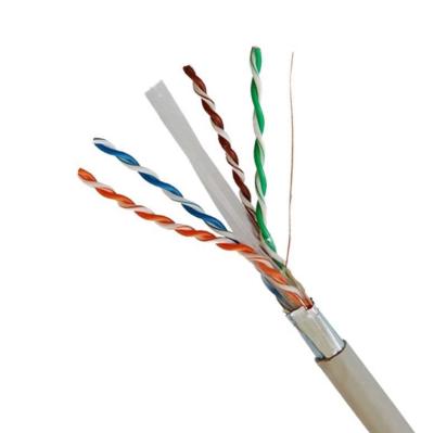 China el 1000ft CAT6 Lan Cable 4 pares del cable interior de 500MHZ LSZH FTP CCA en venta
