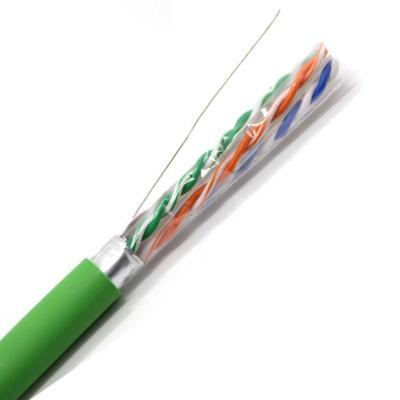 China 99,9% ftp livre Lan Cable Calibre de diâmetro de fios dos pares 23 da caixa de tração Cat6 de Oxygeen 1000ft Lan Cable Indoor 4 à venda