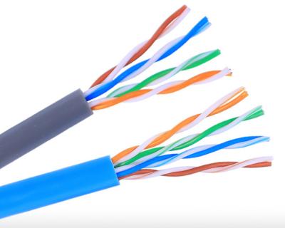Китай Крытый связывая проволокой незаслоненный кабель ethernet Awg кабеля Lan 24 UTP 305m CCA CAT5e продается