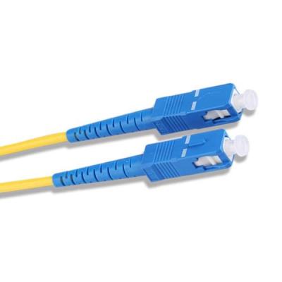 Китай Соединитель отрезков провода 0.9mm волокна одиночного режима отрезка провода оптического волокна SC-SC 3M продается