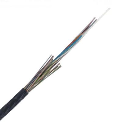 China Outdoor Stranded Loose Tube Air-blown Micro Fiber Optic Cable GCYFY 48 Cores for sale