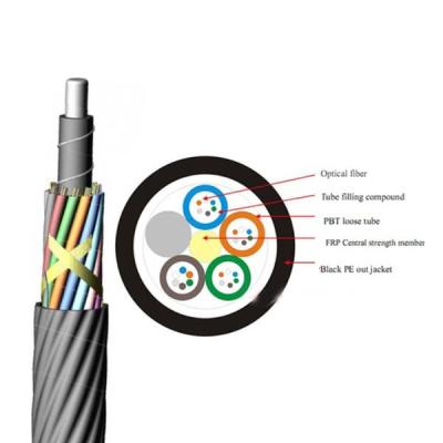 China Cable de fribra óptica Gcyfy al aire libre - fibra soplada ABF SM del aire de 96b1.3 G652D en venta