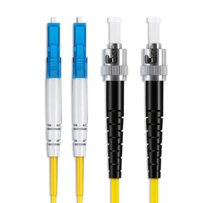 China 20M LC-ST Pigtail Multi-Mode Cables Duplex Armored Cable Fiber Patch Cord for sale