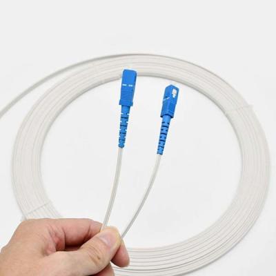 China GJYXCH Drop Cable 2 Core Fiber Optic Patch Cord Self-Support G657A for sale