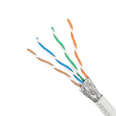 China Electromágnetico anti del cordón de remiendo de Ethernet del cordón de remiendo de UTP CAT6 RJ45 FTP en venta