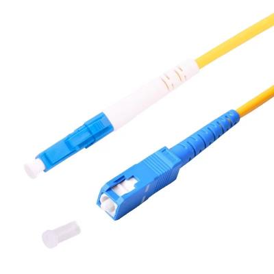 China PON 1 Wire Single Mode Fiber Optic Patch Cable 50M Outdoor G652d for sale
