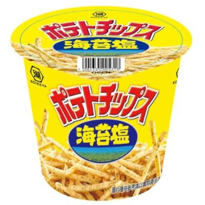 China Enhance your wholesale assortment  Kalamojo Long Potato Sticks - Salted Seaweed 65g  /12 Buckets - Asian Snack Wholesale for sale