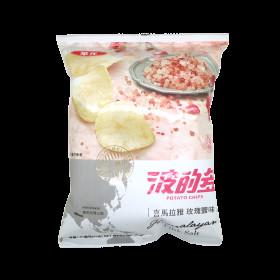 China Enhance your wholesale assortment  Potato Chips- Rose Salt  34g  /10 Bags- Asian Snack Wholesale for sale