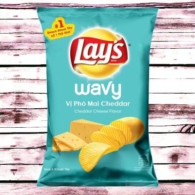 China Wholesale/Retail Bulk Purchase: Lay's Cheddor Cheese Flavor  Chips 28G *160 Bags - Asian Snack Supplier - Lays Wholesale for sale