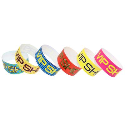 China Bar Coding Printable Event Wristbands for sale
