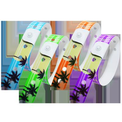 China Waterproof Custom Vinyl Wristbands for sale