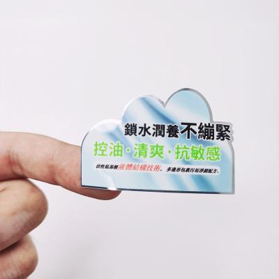 China Impresión de doble cara pegatinas de corte a presión pegatinas de vinilo a prueba de agua en venta