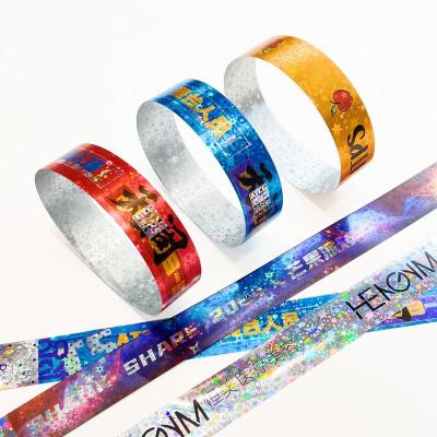 China Adjustable Tyvek Paper Bracelets Various Colors For Special Needs Identification for sale
