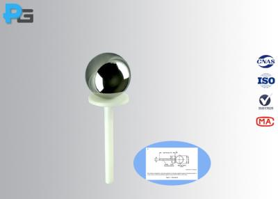 China Portable Test Finger Probe 100 Millimeter Length With Handle 50 Mm Sphere for sale