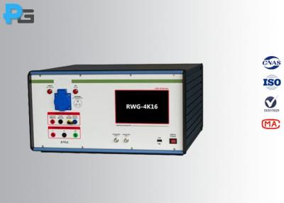 China 100KHz/0.5μs Ring Wave Generator 16A CDN para simular o tela táctil transiente oscilatório do LCD à venda