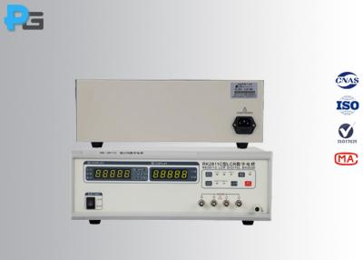 China 220 Voltage Electronic Test Equipment , 0.3 Vrms Precision Lcr Meter CNAS Certificate for sale