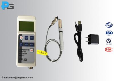 China Temperature Humidity Meter Environment Test Equipment With Data Record Function for sale