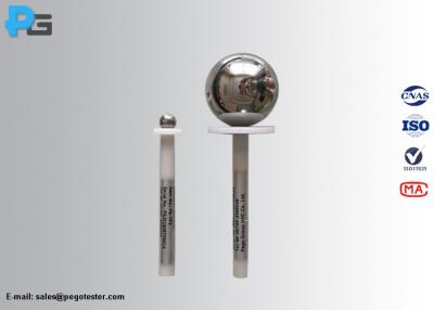 China Metal Nylon Material IP Testing Equipment IEC60529 Test Probe A / 2 Test Spheres for sale