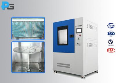 China PLC Touch Screen IP Testing Equipment IPX3 IPX4 Water Spray Jet Test Chamber for sale