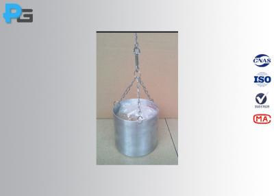 China 1.8KG Standard Impact Test Vessel IEC60335-2-6 Clause 21.102 With Flat Aluminum Base for sale