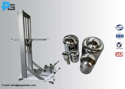 China IK Mechanical Impact Test Apparatus IK01 - IK10 Pendulum Steel Hammer Alumimum Test Bench for sale