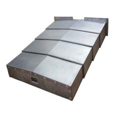 China Stainless Steel  Slide Bellows Way Covers Resist Dirt For Machine Tool for sale