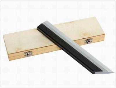 China Carbon Steel Metal Measuring Tools 200 MM  Knife Straight Edges Rulers for sale