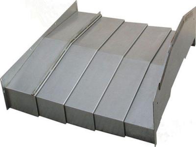 China Welding Accordion Bellow Cover High Frequency  With Stainless Steel Plate for sale