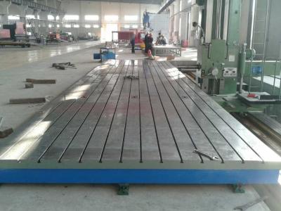 China Grey Iron T Slotted Floor Plate 2 Grade Flatness  For Accuracy Measurement for sale