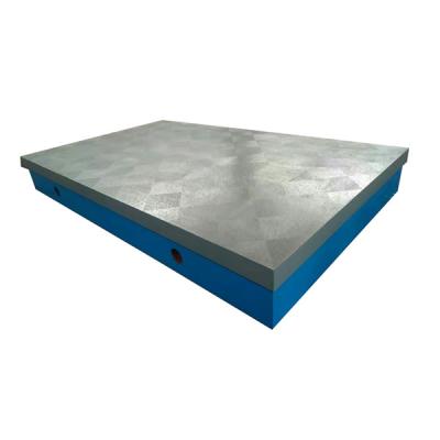 China Square Cast Iron Surface Plate 1000x1000mm Large Surface Plate Calibration for sale
