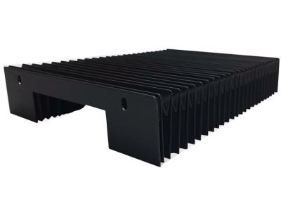 China Black Flexible Accordion Bellow Covers  Dust Proof Stable Performance for sale
