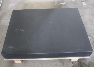 China Placa negra de la superficie del granito de la precisión de alta resistencia y dureza en venta