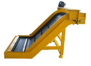 China Carbon Steel Metal Chip Conveyor High Efficiency 1.2-1.4M / Min Low Noise for sale
