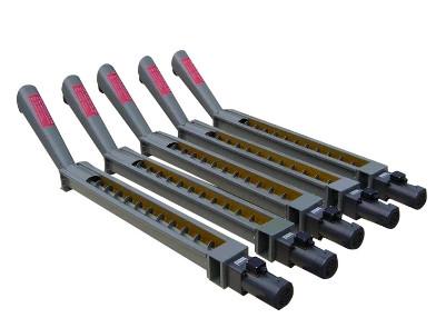 China Flexible Spiral Screw Conveyor For Metal Filings Easy Installation And Operation for sale