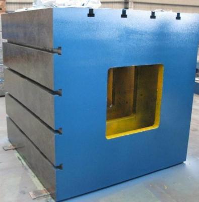 China Cast Iron Square Clamping Cube Box Hand Scrap Surface Finish 500 X 500 MM for sale