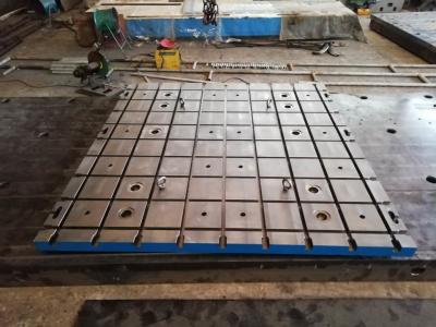 China CO HB170 Cast Iron Bed Plates With T Slot And Hole for sale