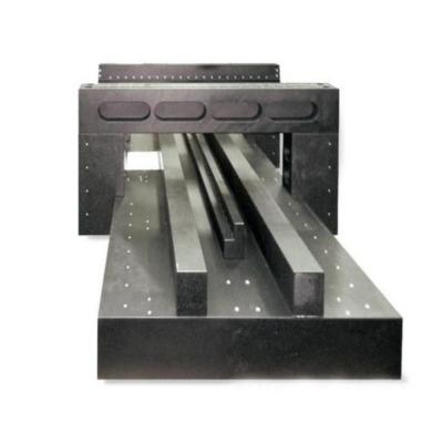 China JIS Precision Structure Granite Machine Base For Linear Motor for sale