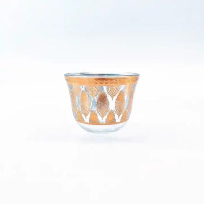 China Auténticas tazas árabes para café Tazas de café turcas ligeras de vidrio en venta