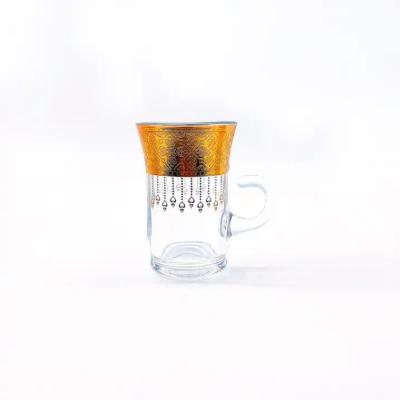 China Hermosa Taza de Té Árabe Contiene un Diseño de Tazas de Té Transparente y Atractivo en venta