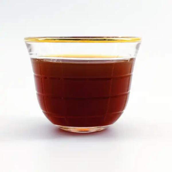 Quality Premium Glass Arabic Coffee Cup Mug Transparent 6 Cups Saucers for sale
