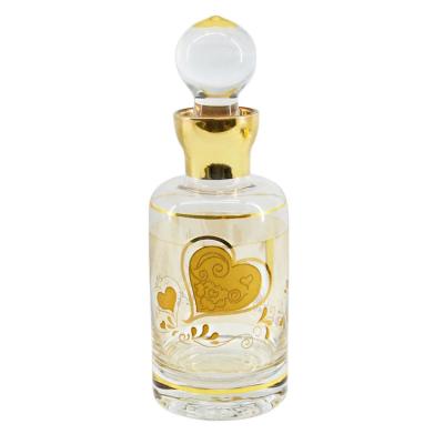 China Daily Traditional Arabic Perfume Bottle With Exquisite Floral Pattern for sale