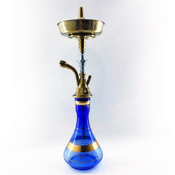 Quality Modern Zinc Alloy Hookah With Beautiful Golden / Silver Color for sale