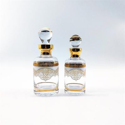 China Botella de perfume árabe de cristal en venta