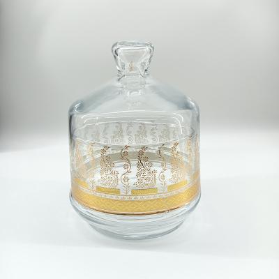China Home Helder glas snoepbakken 11.8cm diepte elegante prachtige look Te koop