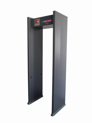 China Walk through metal detector door,door frame metal detector JLS-100(6 Detection Zones) for sale