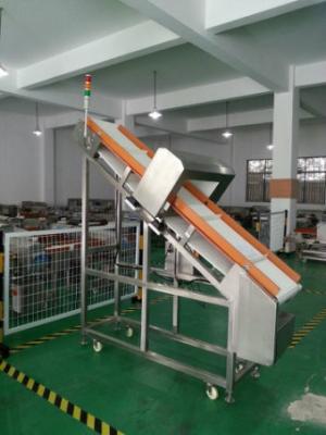 China Auto Conveyor Metal Detector 4015 for foods inspection  (inclined model with special belt) for sale